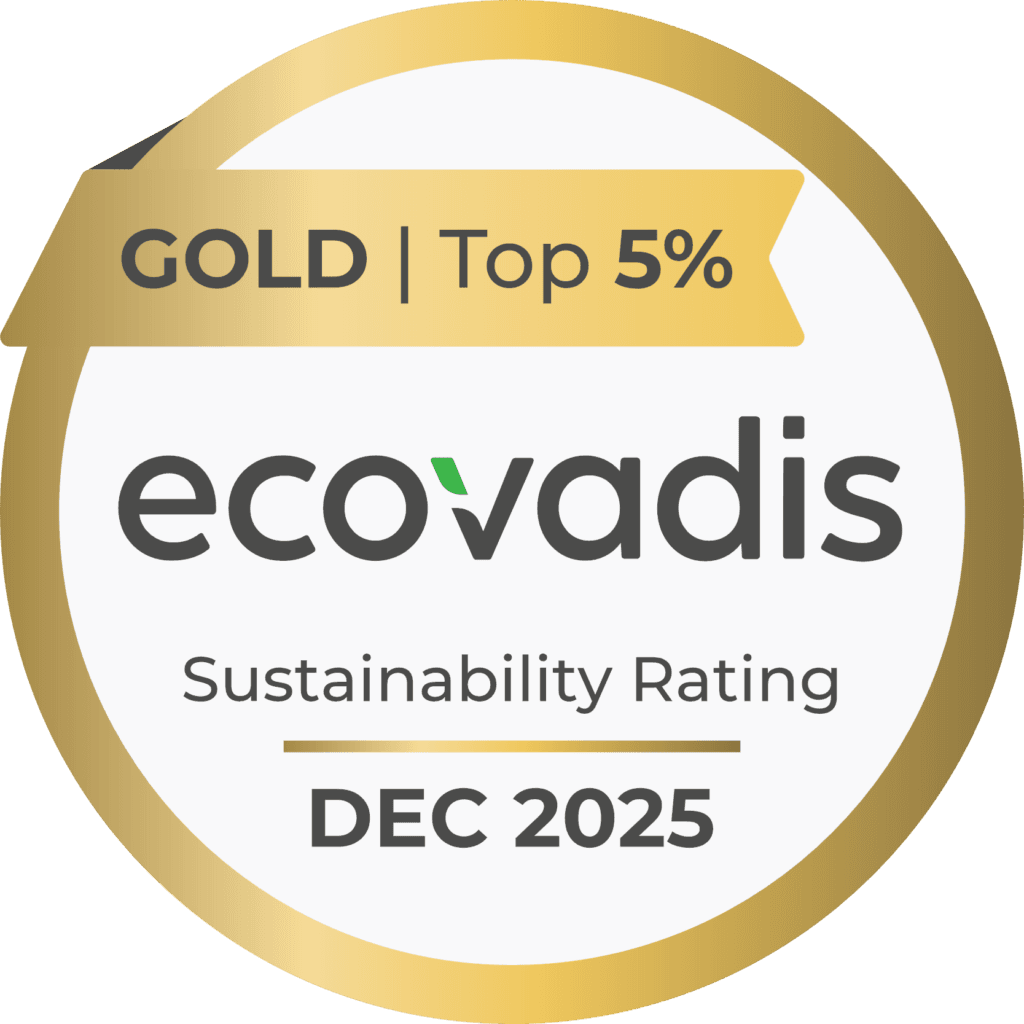 EcoVadis 2025 Gold Top 5% Recognition